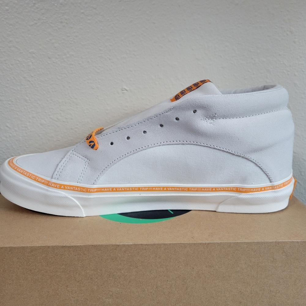 NWT RARE Vans X Taka Hayashi Snake Trail LX Suede / Canvas Marshmallow 12 - Picture 4 of 16